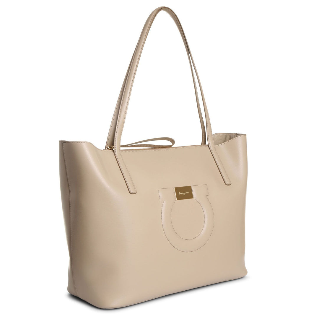 Ferragamo city gancini tote bag outlet