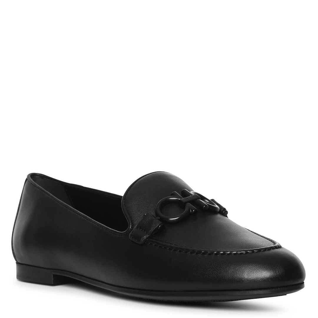 Ferragamo Trifoglio gancino leather loafers Savannahs
