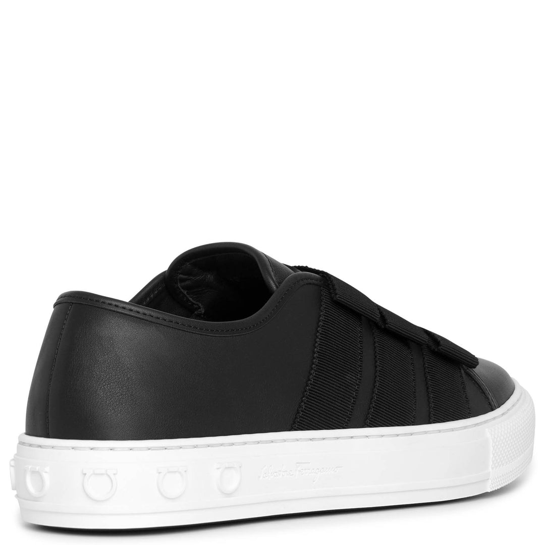 Ferragamo | Nataly black bow sneakers | Savannahs