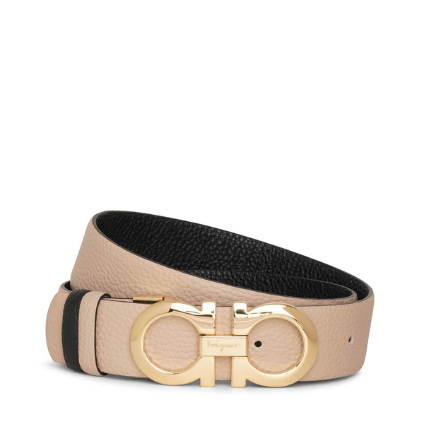 ベルト Salvatore Ferragamo Sand Leather Reversible Belt SF19180A-Salvatore-Ferragamo-