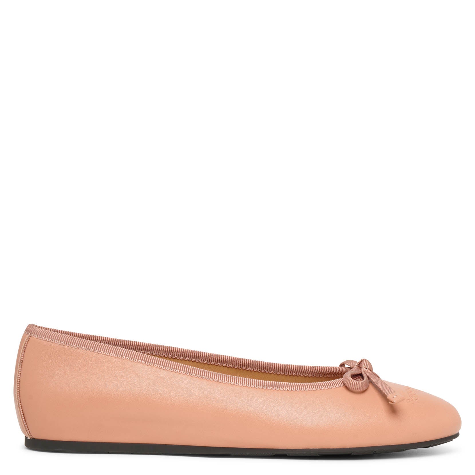 フラットシューズ SALVATORE FERRAGAMO Caramel Suede Ballerinas SF21118S-Salvatore-Ferragamo-