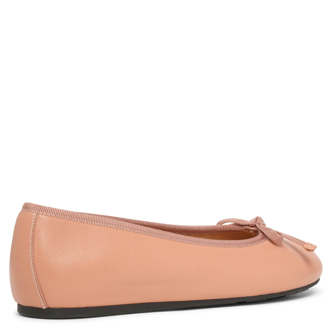 フラットシューズ FERRAGAMO Woman Ballet flats Blush Pink 01A181 753657 787 SF21118S-Salvatore-Ferragamo-