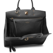 The Studio Soft black leather bag