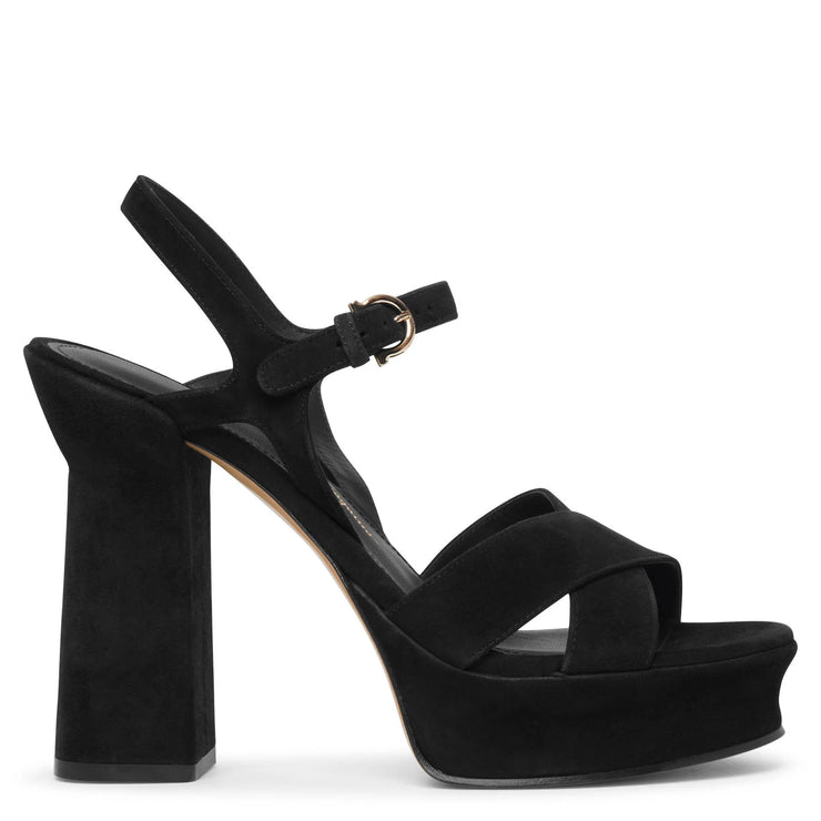 Buy Rothko Black Platform Stiletto Pumps | Sandals | Rag & Co United States