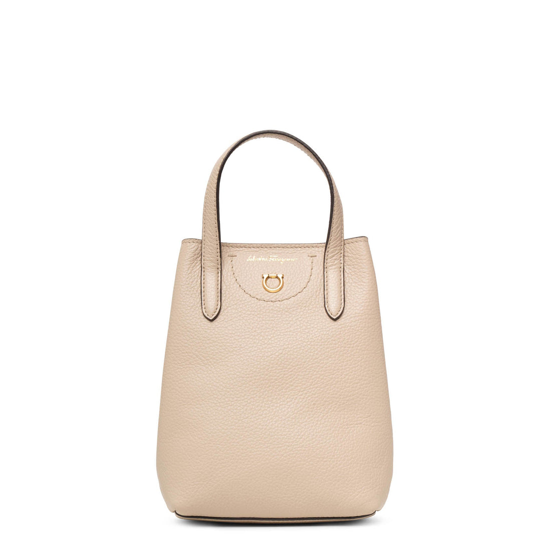 Ferragamo | Travel mini nude tote bag | Savannahs