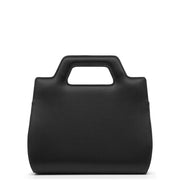 Wanda mini black satin bag