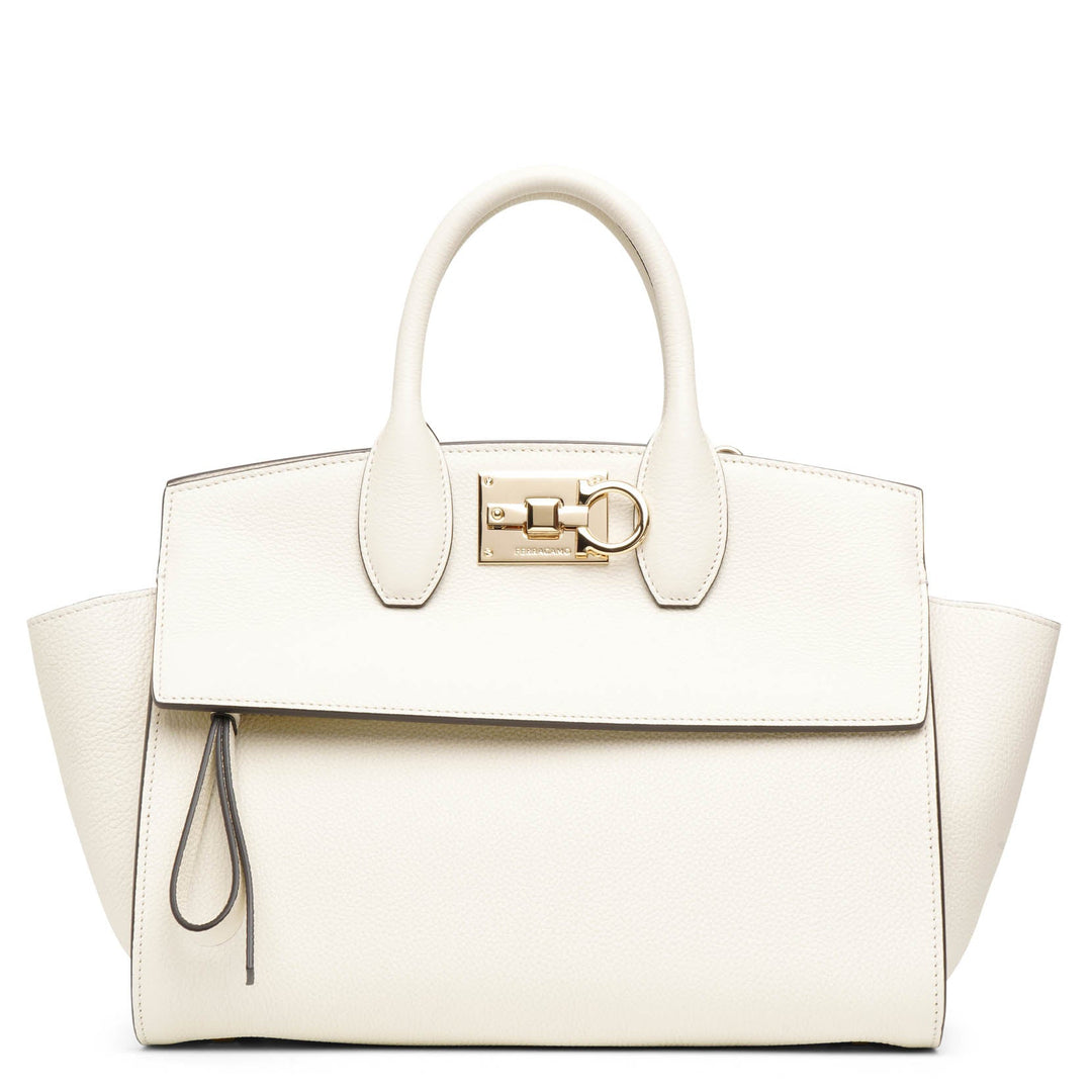 【23AW NEW】FERRAGAMO_woman / ラミネート ミニドレス / Silver 23AW NEW】FERRAGAMO_woman / ラミネート ミニドレス / Silver