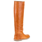 Shearling knee high boot