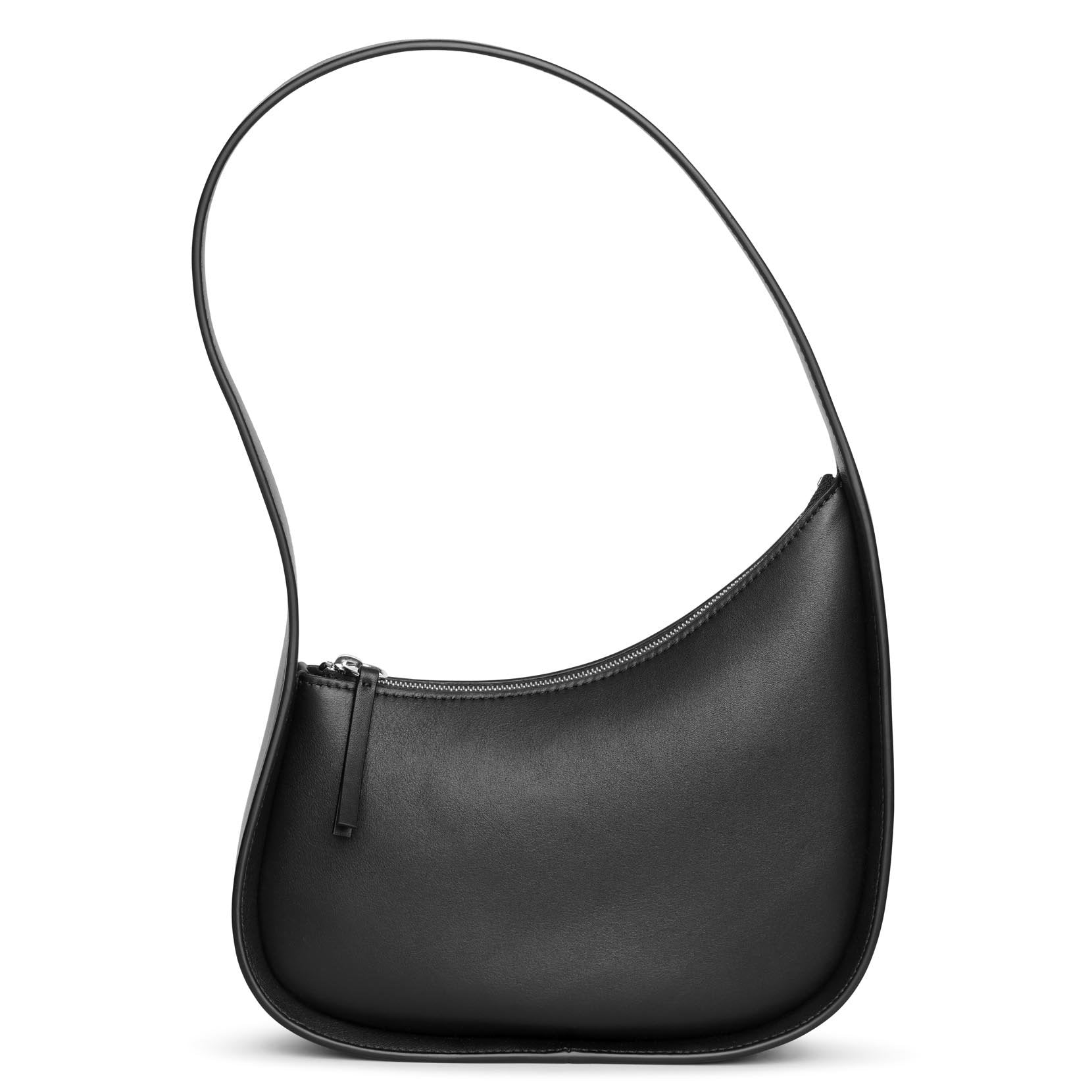 Half Moon leather shoulder bag