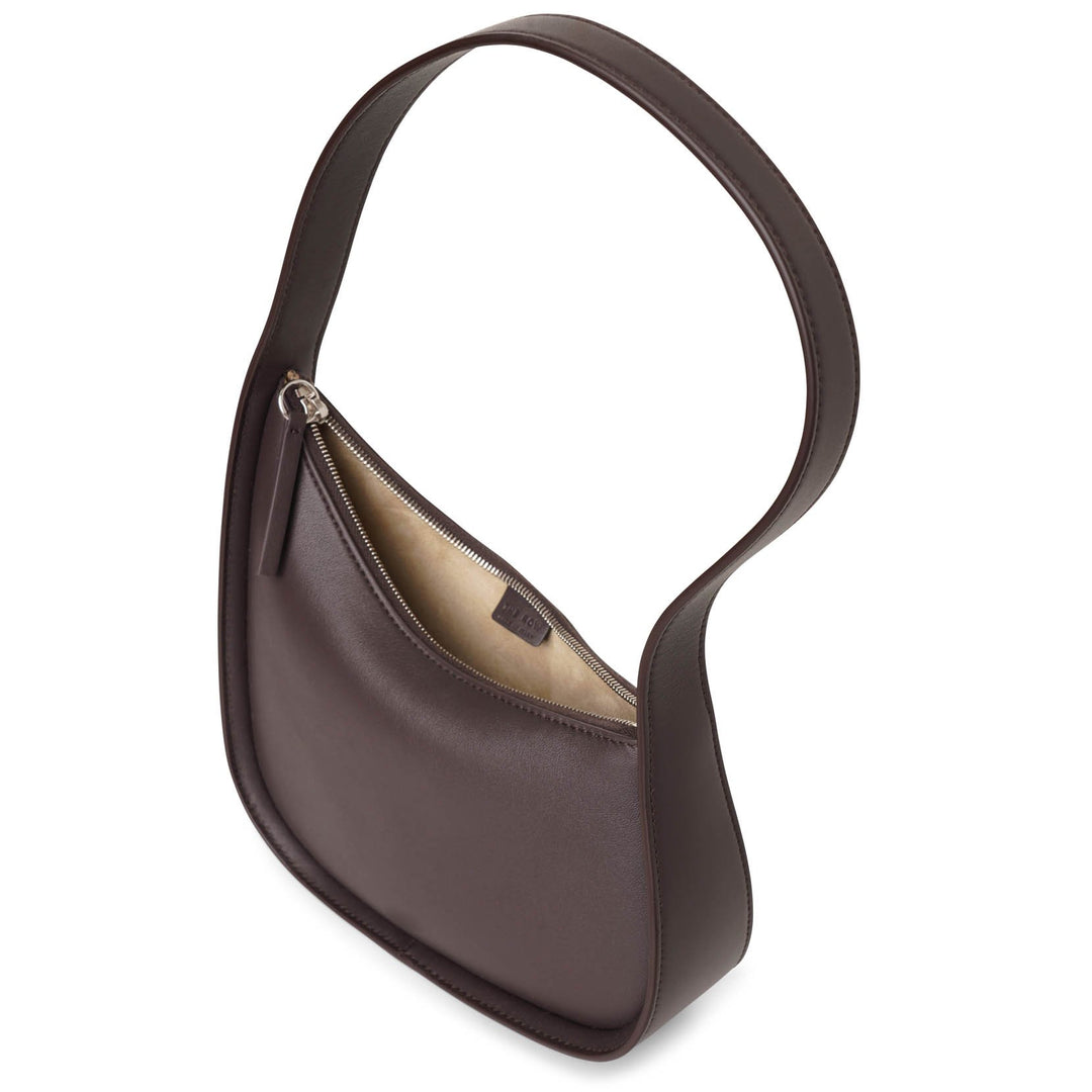 The Row | Half Moon small brown shoulder bag | Savannahs