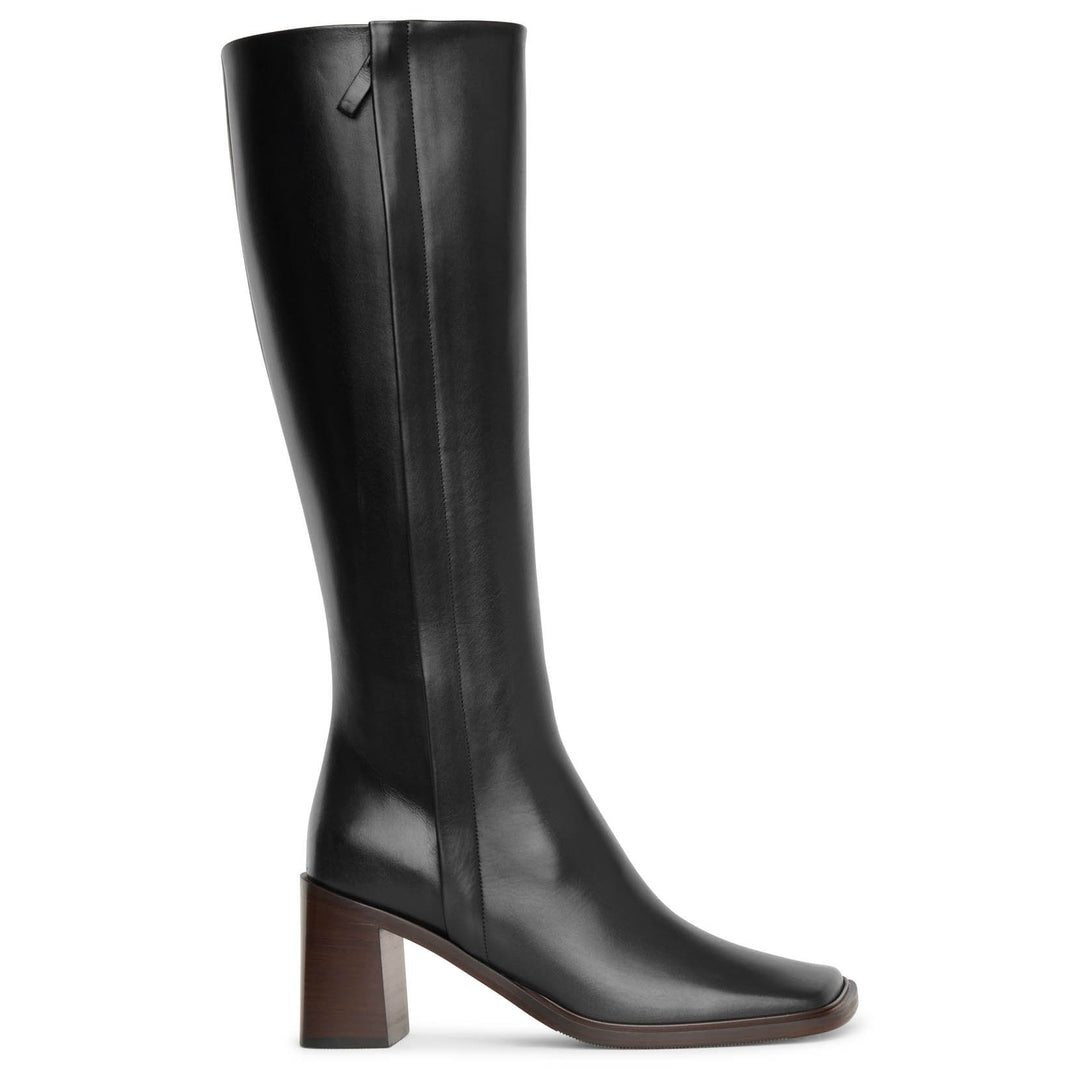 新品・The Row ザロウ Patch Long Boots TR19111S-The-Row-Patch-black-