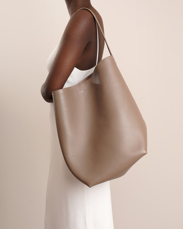 The Row, Large N/S Park french grey tote bag