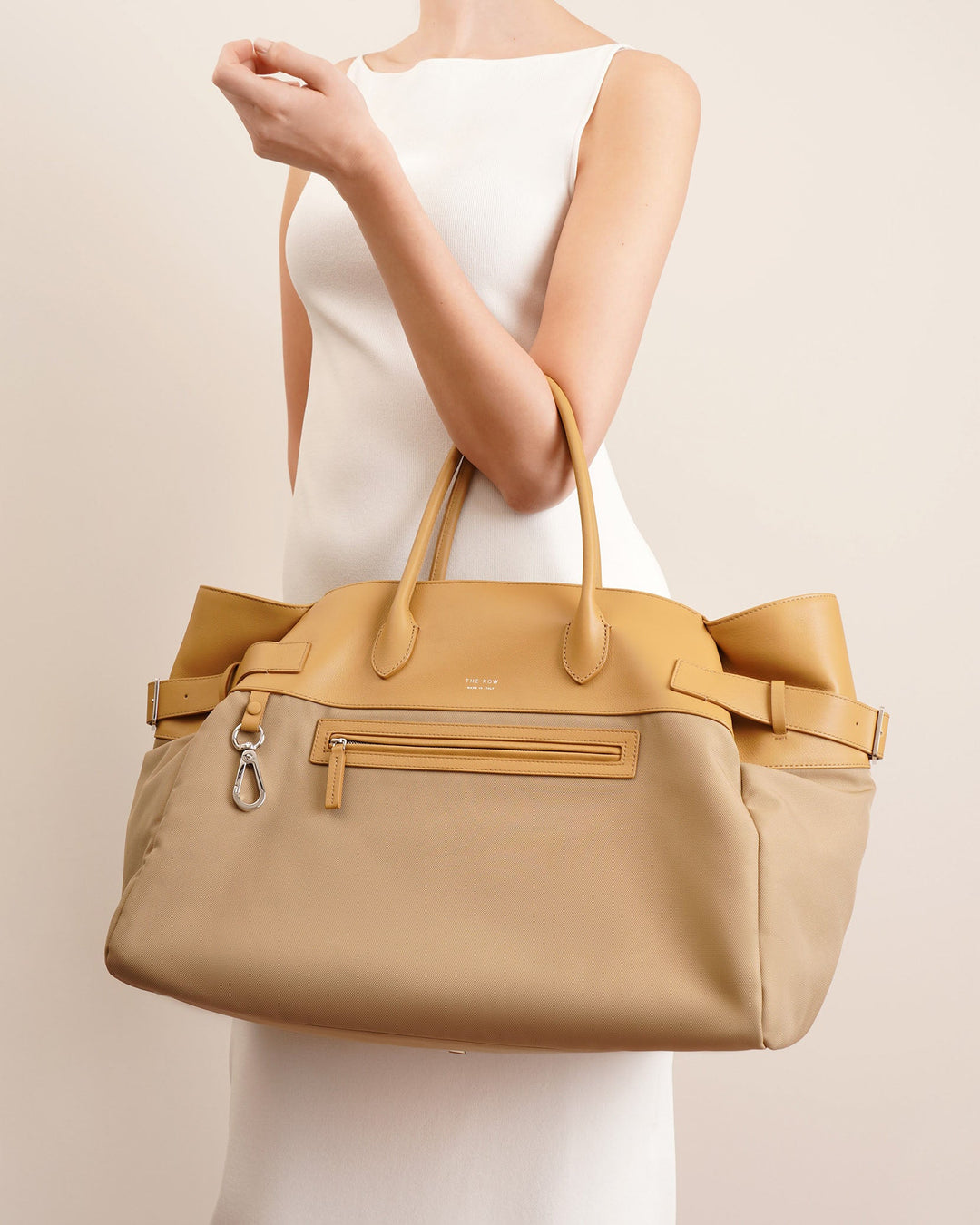 The Row | Margaux 17 inside-out dune nylon bag | Savannahs