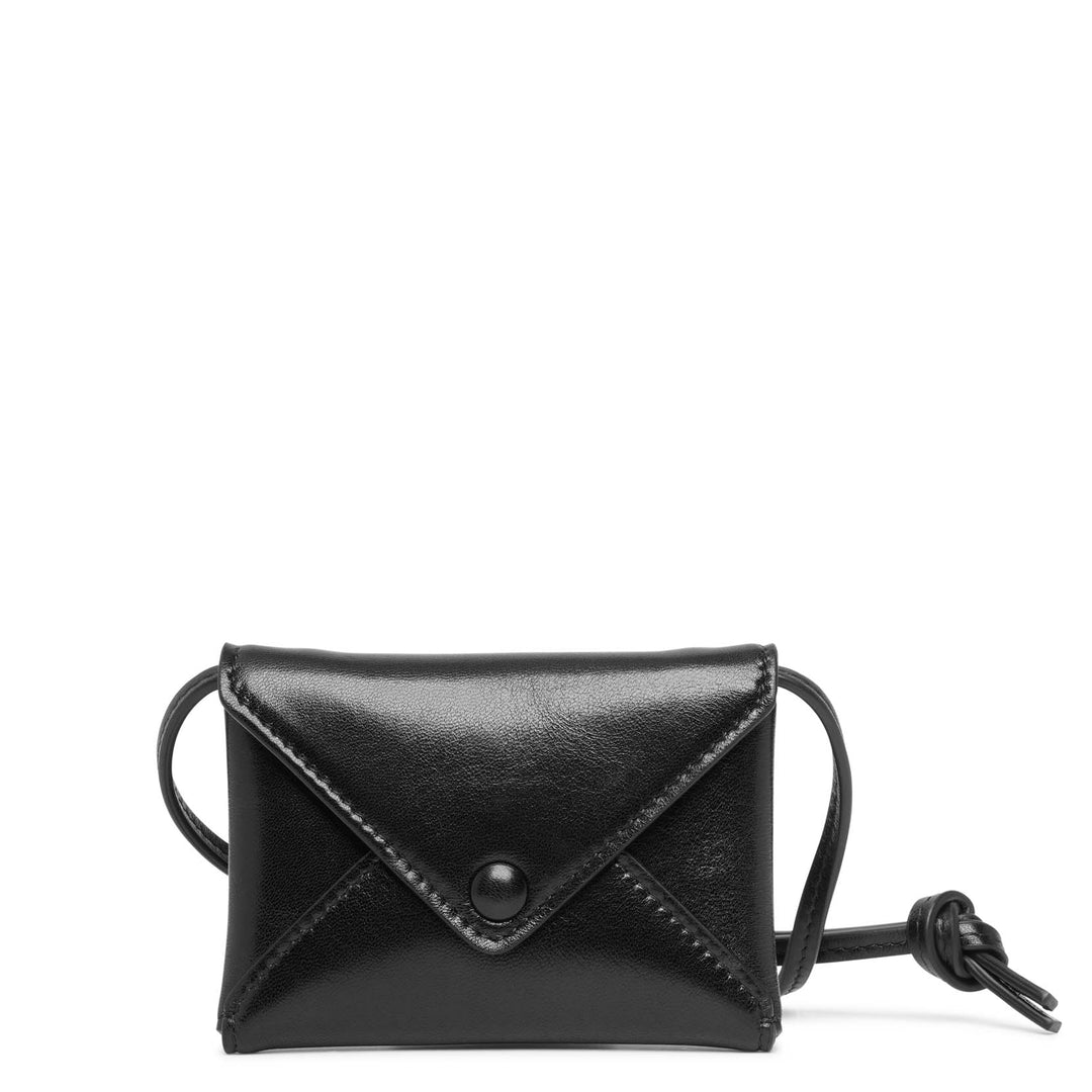 ★関税込★ THE ROW レザー Envelope ミニショルダーバッグ The Row | Mini Envelope black leather shoulder bag | Savannahs