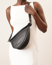The Row - Small Slouchy Banana Bag in Leather - Ivory - One Size