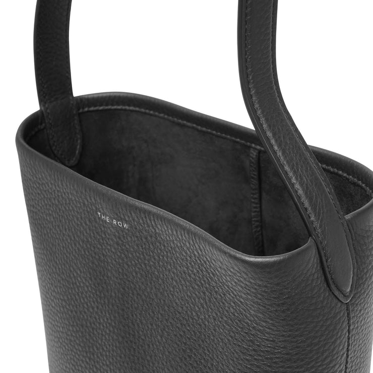 The Row The Row Park Tote Plain Leather Logo Totes ( W1314L129IVPD,  W1314L129BLPL)