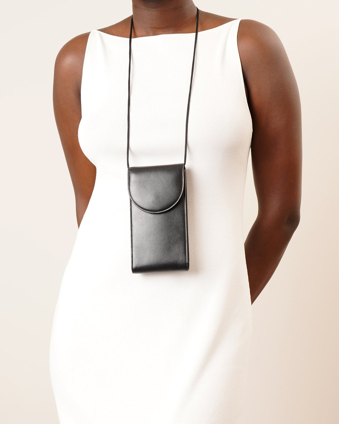 バッグ THE ROW blouse phone case The Row | Vertical black phone case | Savannahs