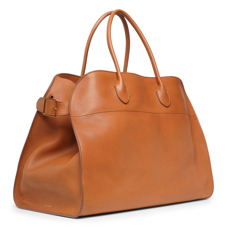 The Row Margaux 17 leather tote