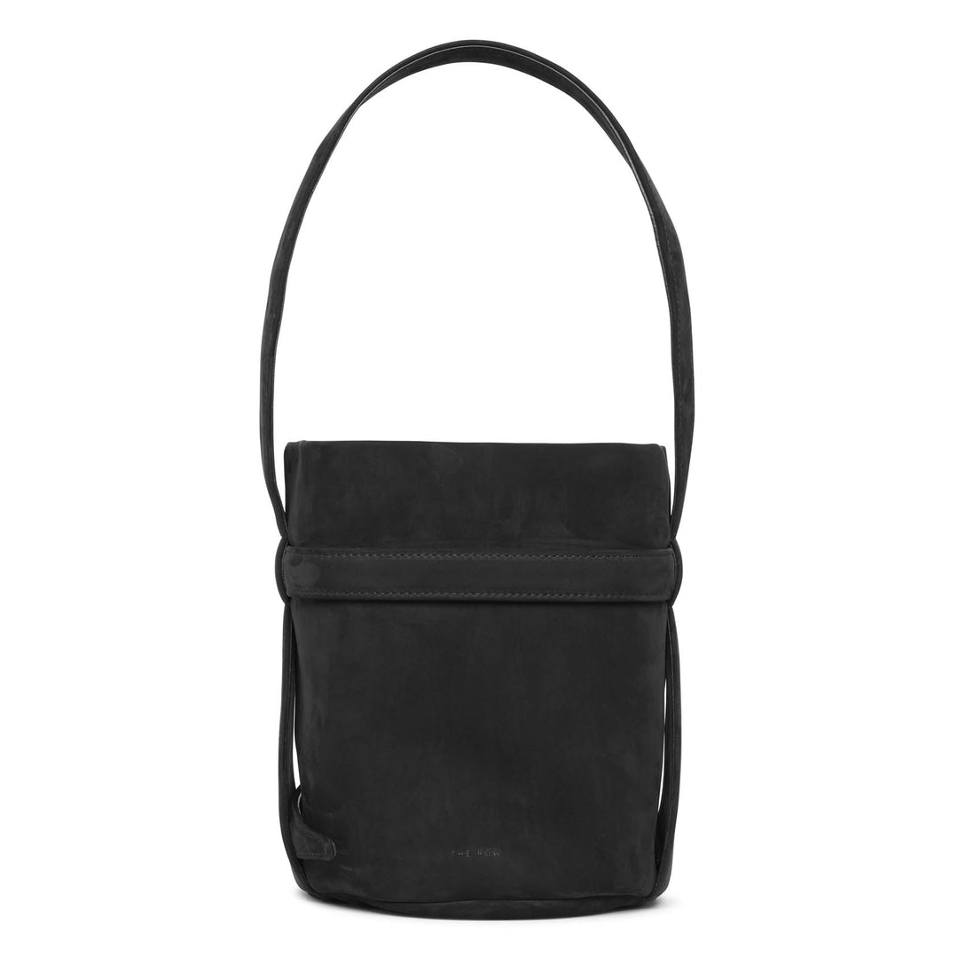 The Row | Mini Leo black nubuck bag | Savannahs