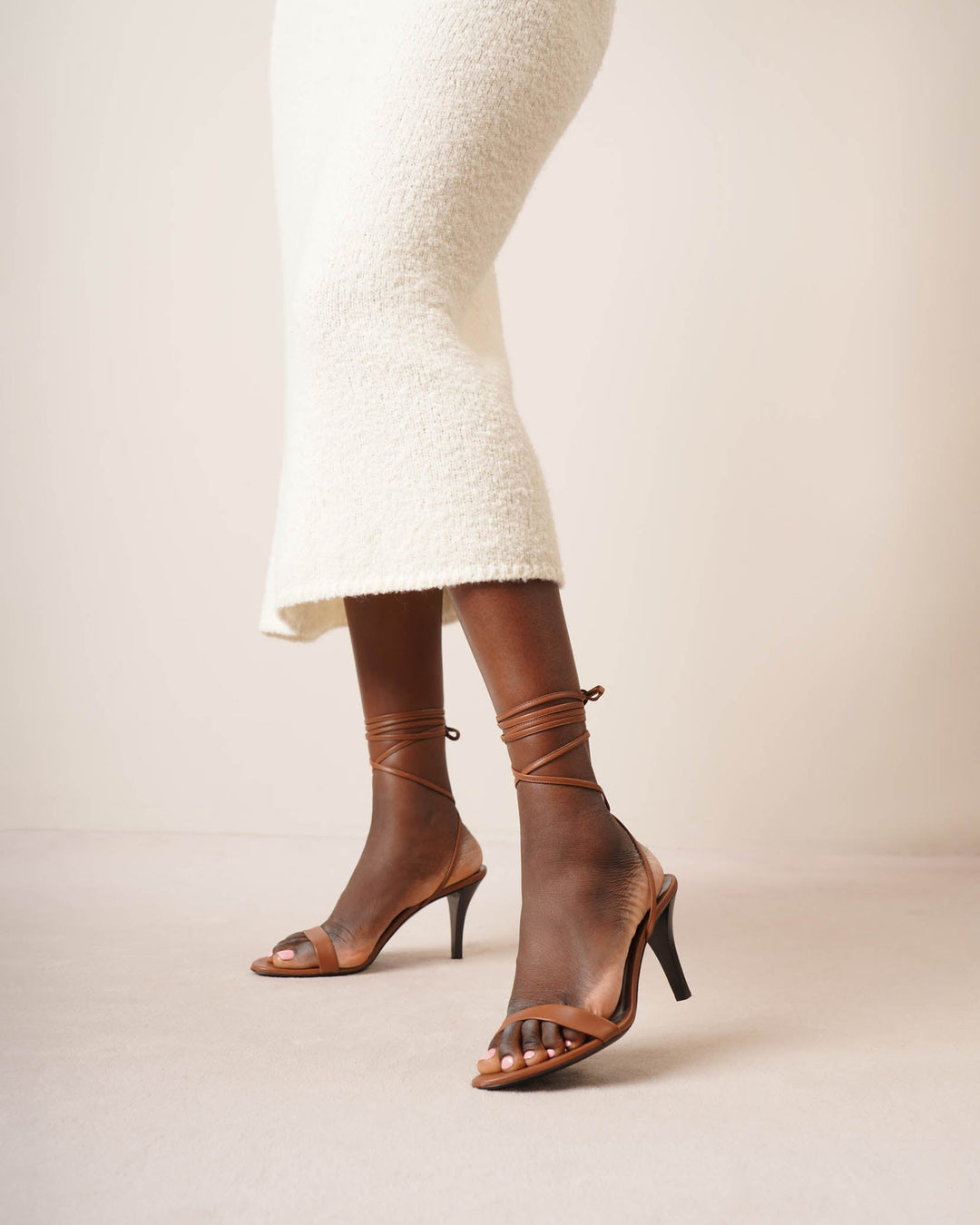 サンダル・ミュール The Row Maud leather sandals The Row | Maud brown leather sandals | Savannahs