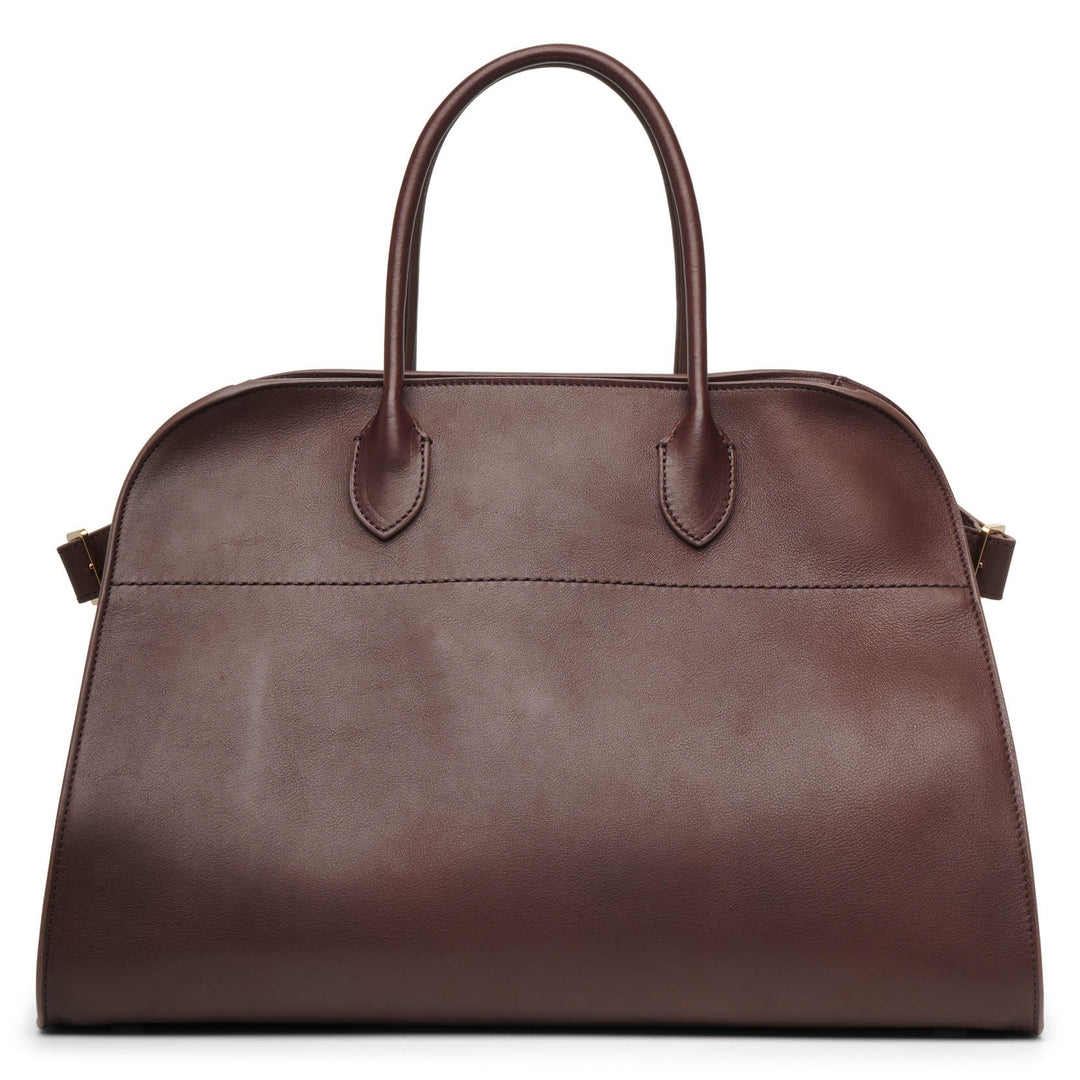 The Row | Soft Margaux 15 burgundy saddle bag | Savannahs