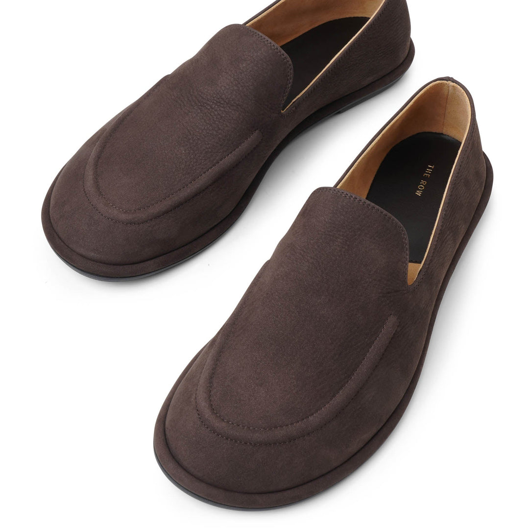 Canal Loafer Black in Leather – The Row