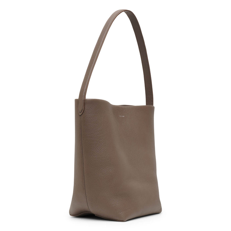 Medium N/S park elephant leather tote bag
