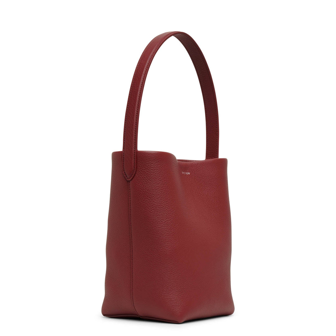 The Row | Small N/S park terracotta leather tote bag | Savannahs