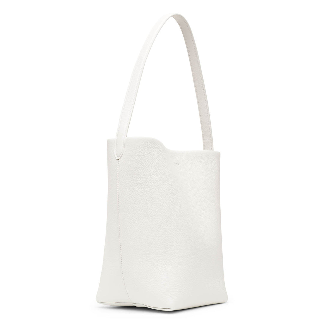 25SS new/The Row N/Sパークスモールトートバッグ Bag White Small N/S Park Tote Bag White in Leather – The Row