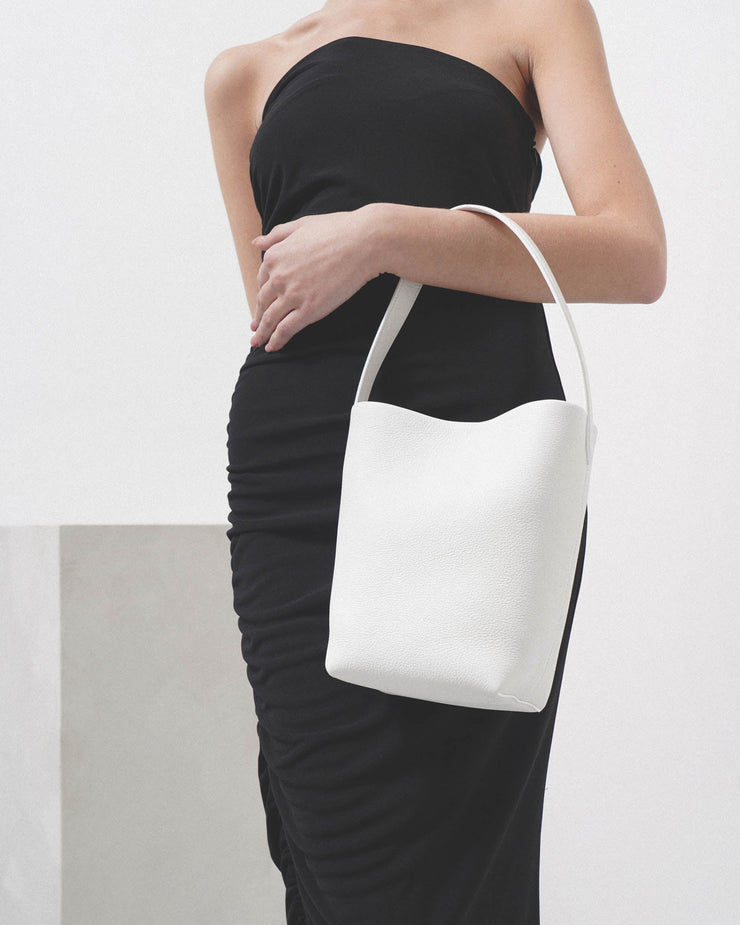 The Row Small N/s Park Tote Bag in White Pld