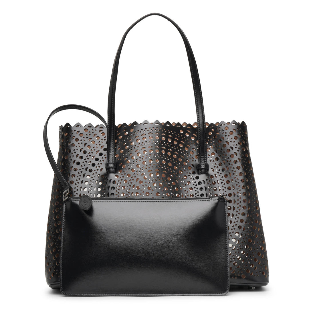 【関税&送料込】Alaia Bags Black ALAÏA BLACK NEO MINA 20 BAG IN VIENNE CALFSKIN | ALAÏA SE