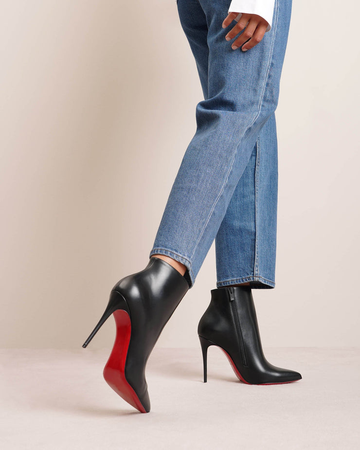 Christian Louboutin Black Suede So Kate 100 Boots