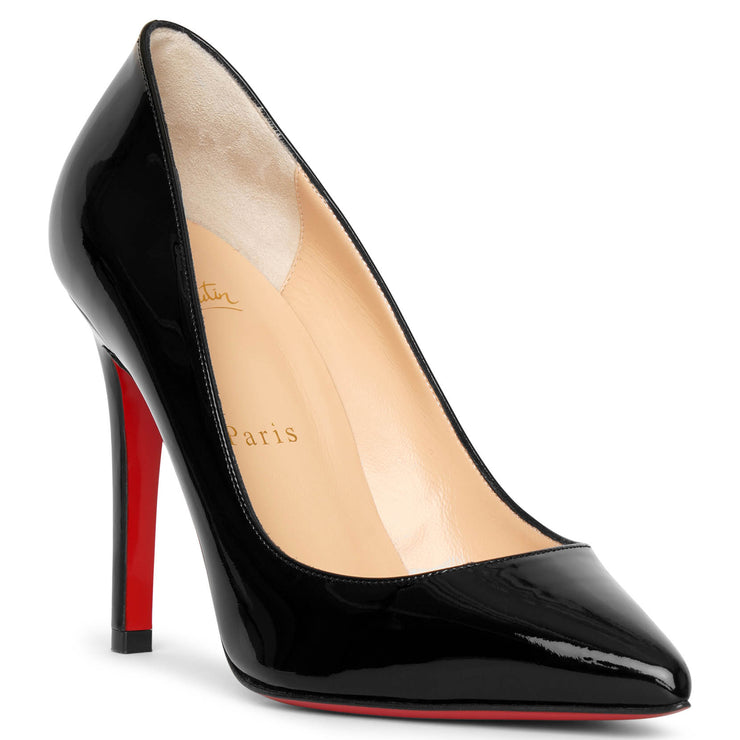 CHRISTIAN LOUBOUTIN: Pigalle pumps in patent leather - Black