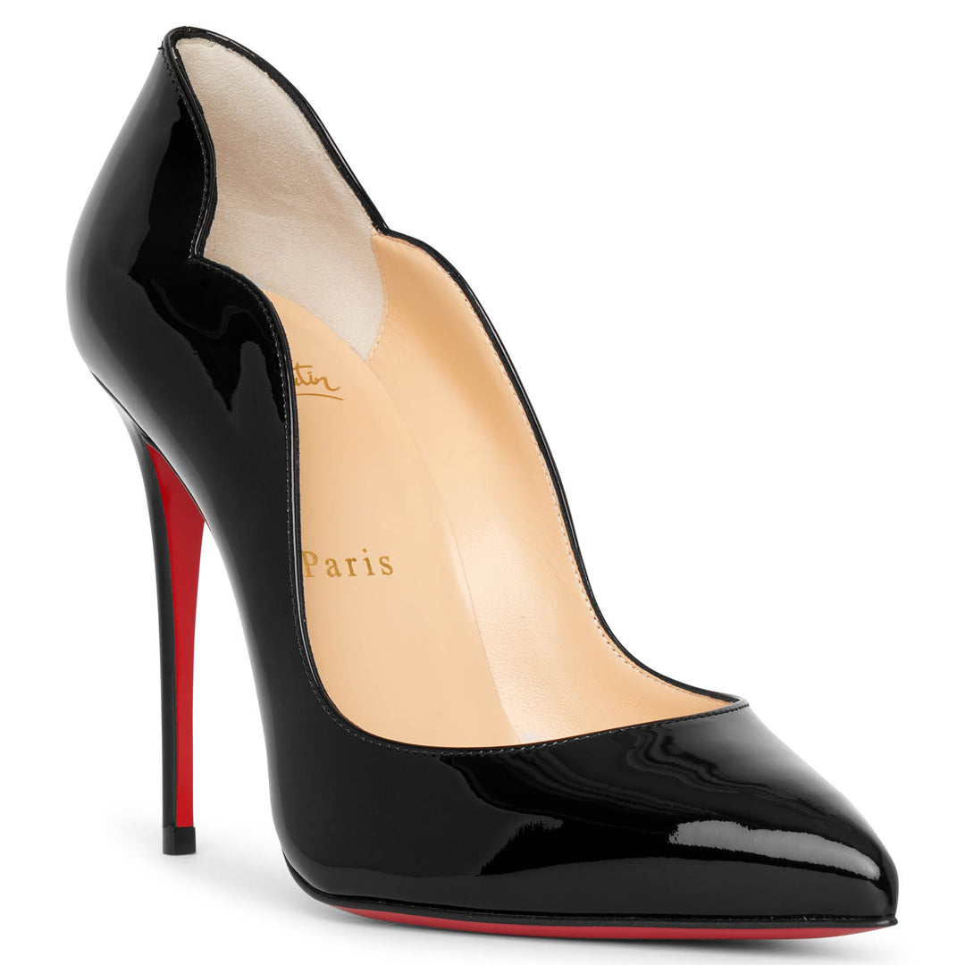 Christian Louboutin | Jumping 100 patent black sandals