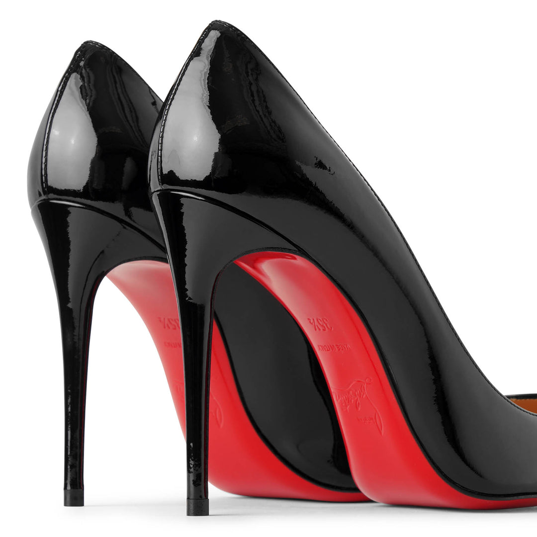 Christian Louboutin Kate 100 black patent pumps Savannahs