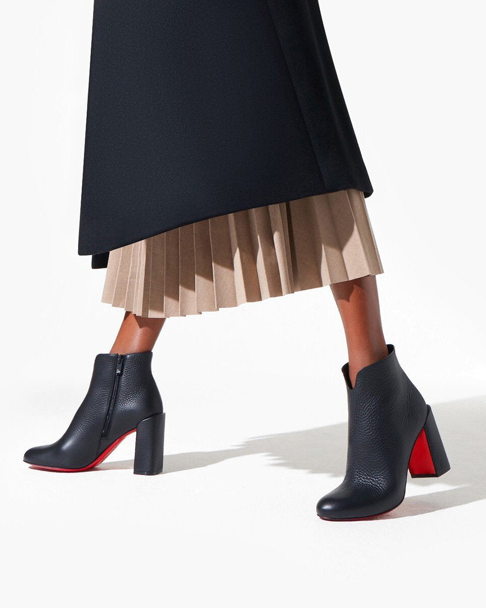 ルブタン レディース ショート ブーツ Castarika 85MM 1210207 cl18142s-Christian-Louboutin-