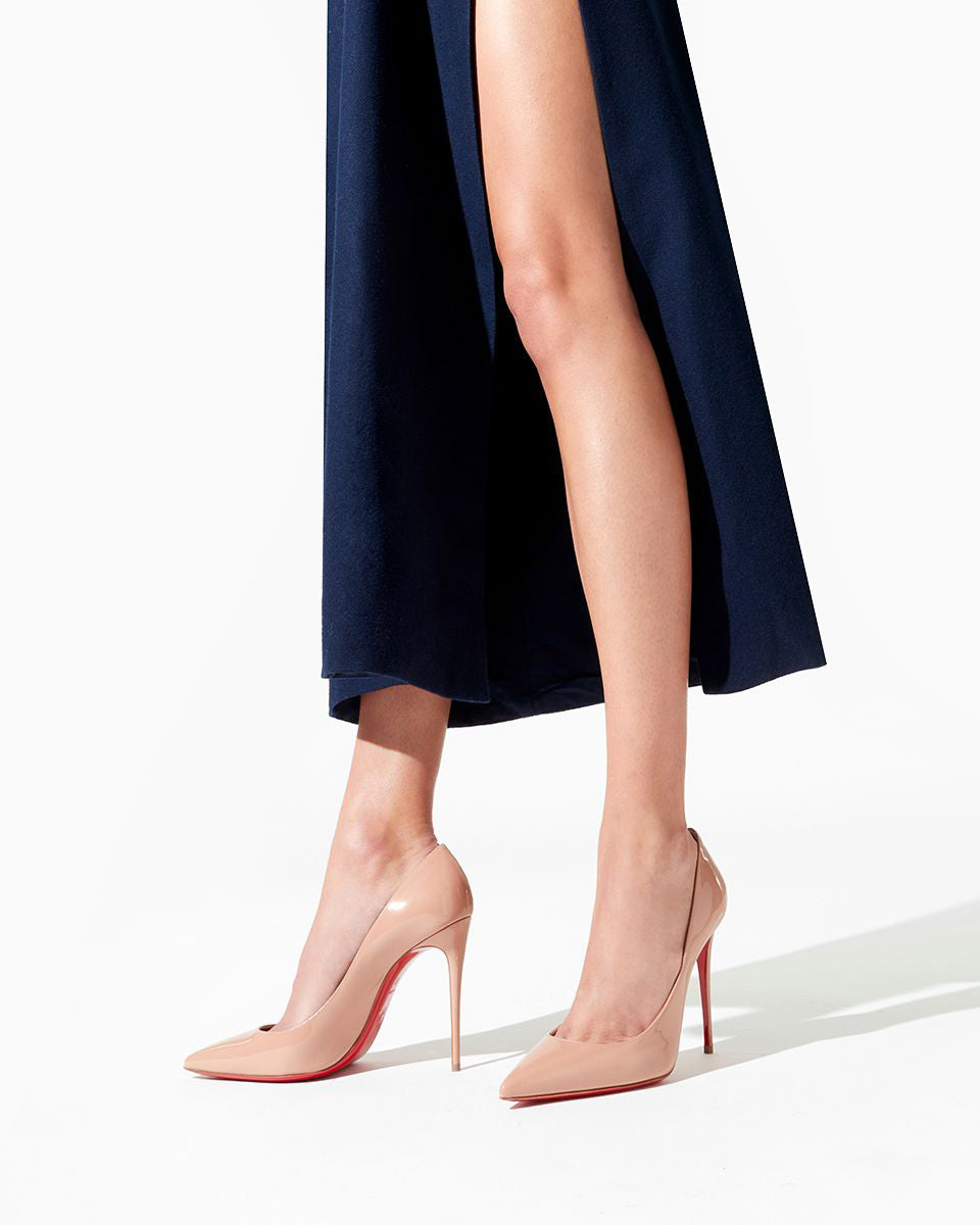Christian Louboutin KATE 10cm 美品 Kate - 70 mm Pumps - Patent calf leather - Blush - Women