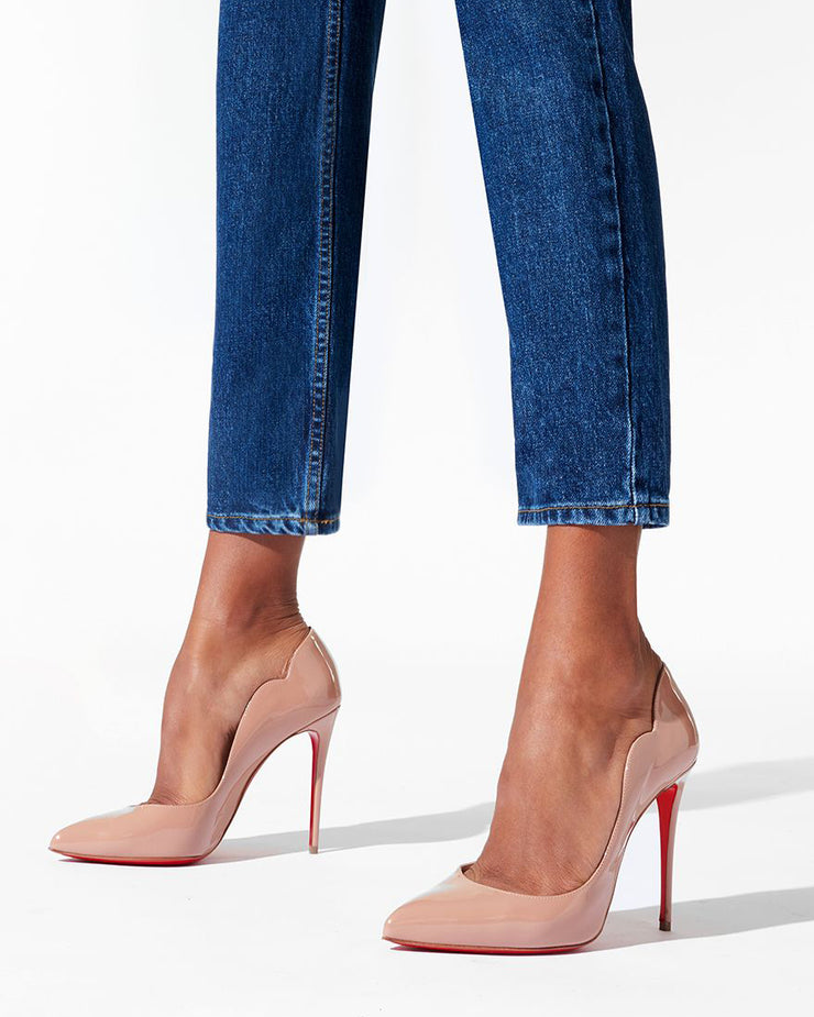 Christian Louboutin Hot Chick 100 Patent-leather Pumps