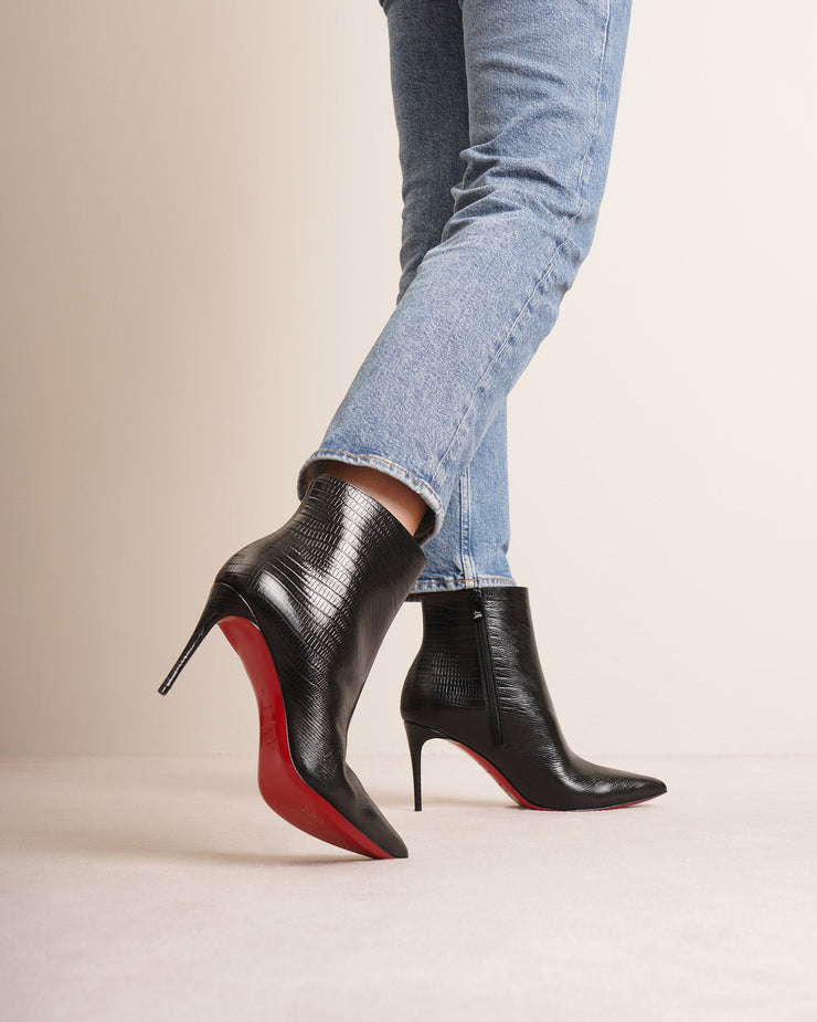 Christian Louboutin  So CL chelsea 85 black leather ankle boots