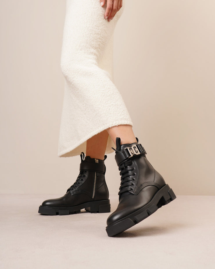 Givenchy | Terra lace-up combat boots | Savannahs
