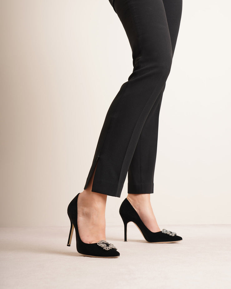 Manolo blahnik black shoes Clearance