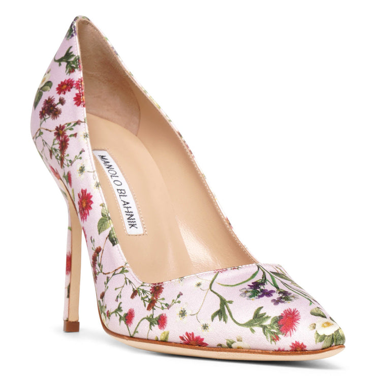 Diamante Floral Stiletto Heel | Karen Millen