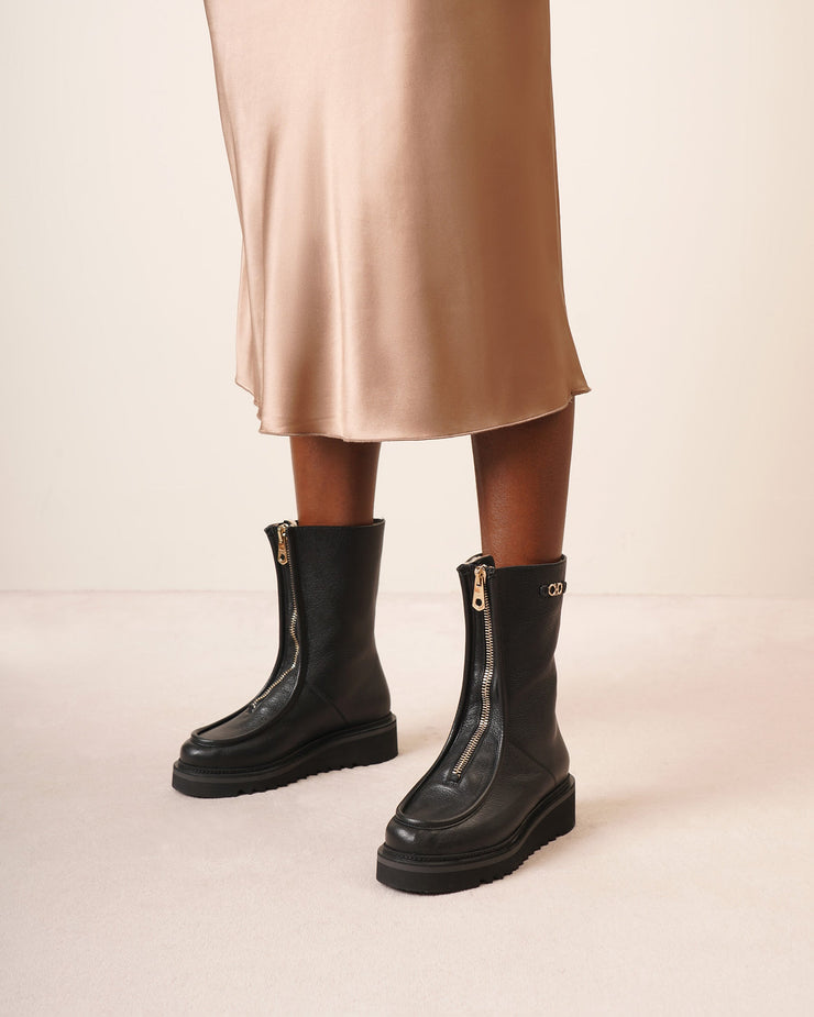 Eurialo zipped ankle boots