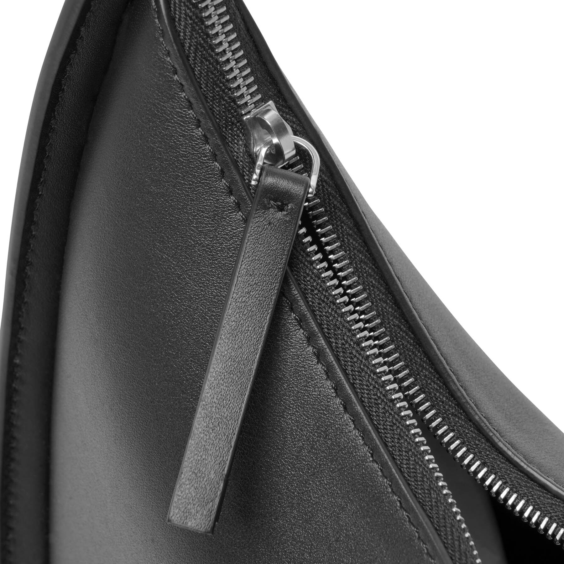 Half Moon leather shoulder bag