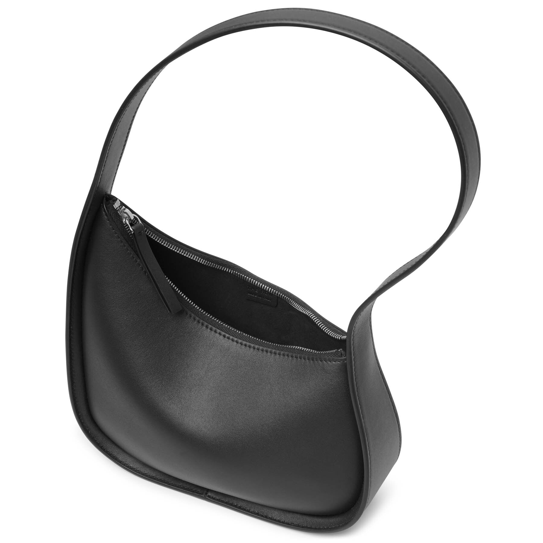 Half Moon leather shoulder bag