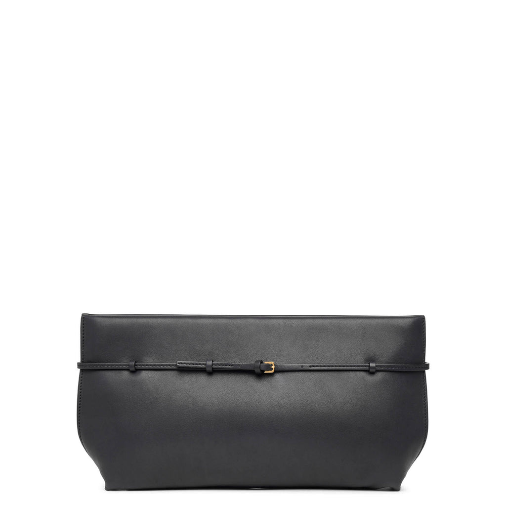 Leather black clearance clutch